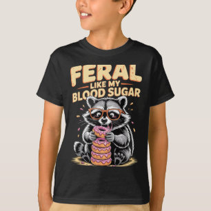 T-shirt Sauvage comme mon taux de glycémie
