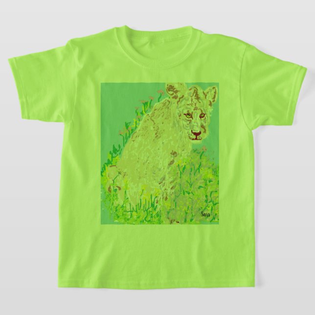 T-Shirt : Sauvage De L'Afrique (Poser)