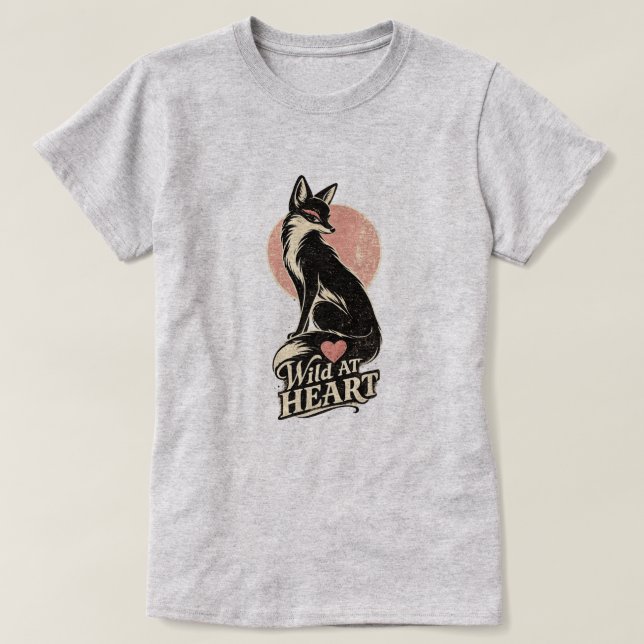T-SHIRT SAUVAGE DE NATURE (Design devant)