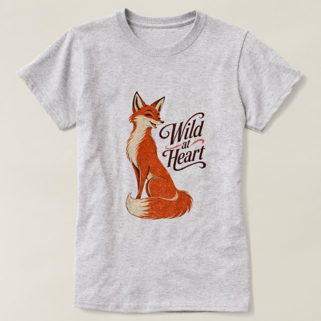 T-SHIRT SAUVAGE DE NATURE (Design devant)