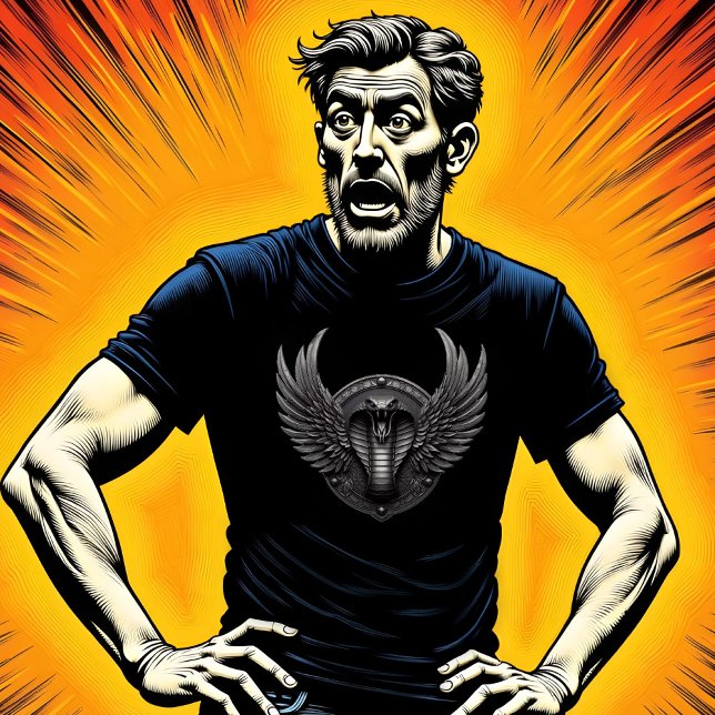 T-shirt sauvage et étrange (Créateur téléchargé)