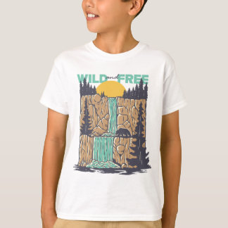 T-shirt Sauvage et libre