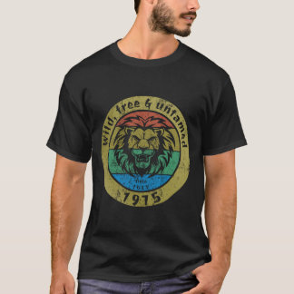 T-Shirt "sauvage, libre et sauvage depuis le 07/19