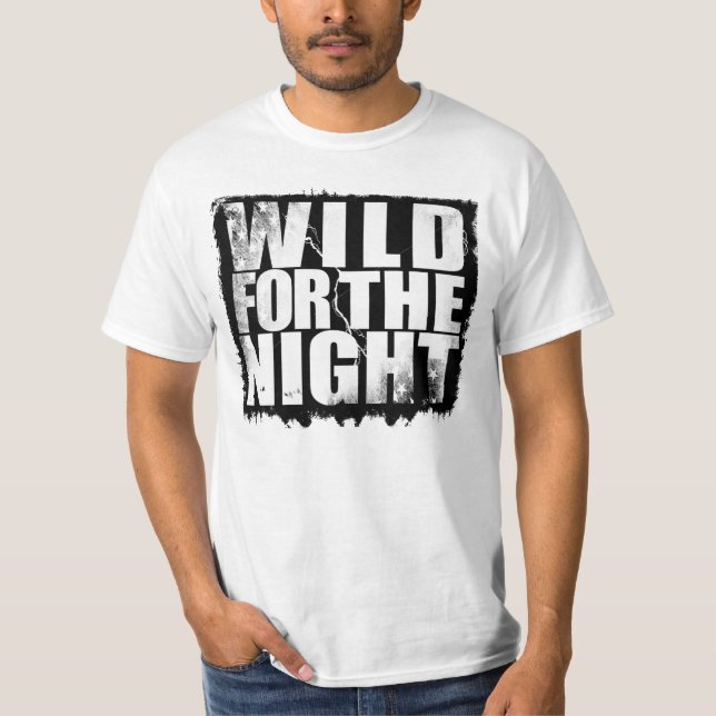 T-shirt Sauvage pour la nuit (Devant)