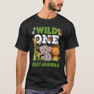T-shirt Sauvage Un Super Maman Zoo Anniversaire Safari Jun