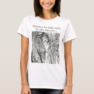 T-shirt sauvage-womyn, résolution pour prendre le destin