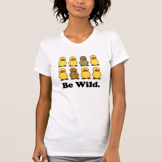 T-shirt Sauvages Canards (Devant)