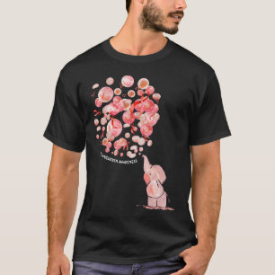 T-shirt Sauve Bourgogne Ballons Cerveau Aneurysme Lauréats