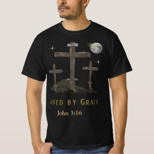 T-shirt sauvegardé par grâce