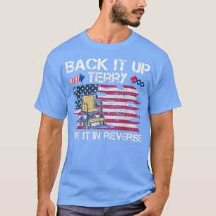 T-shirt Sauvegarde Terry Placez-Le Dans Feu Inverse 4e
