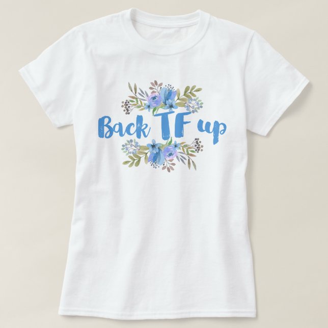T-shirt Sauvegarder la TF (Design devant)