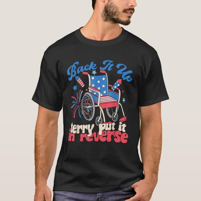 T-shirt Sauvegarder Terry Placez-Le En Reverse Firework 4e (Devant)
