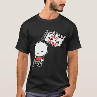 T-shirt Sauvegarder votre haine pour le poids drôle vintag
