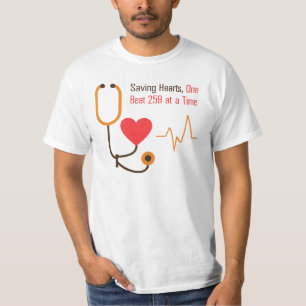 T-shirt Sauver des cœurs, un battement à la fois – Parent