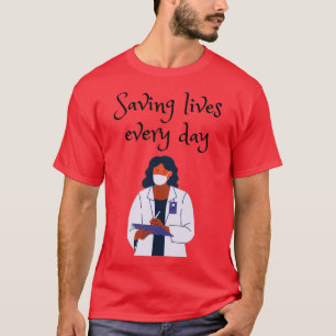 T-shirt Sauver des vies chaque jour 1