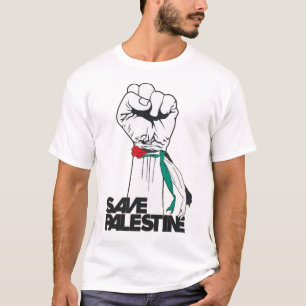 T-shirt Sauver la Palestine, Soutenir la Palestine Poing T
