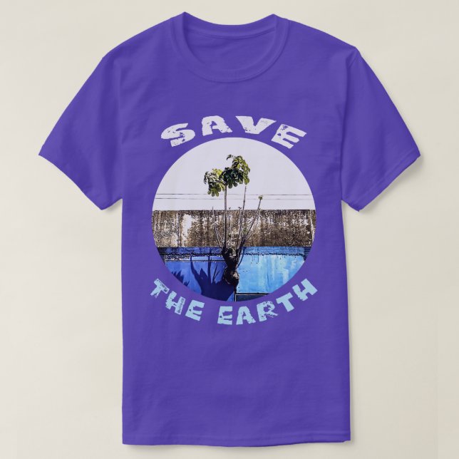 T-shirt sauver la terre 1 (Design devant)