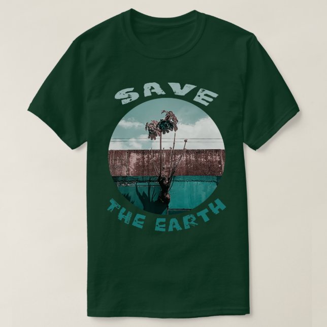 T-shirt sauver la terre 2 (Design devant)