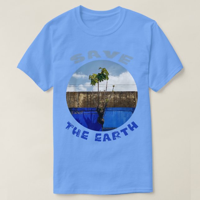 T-shirt sauver la terre 3 (Design devant)