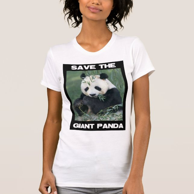T-shirt Sauver le Panda Géant (Devant)