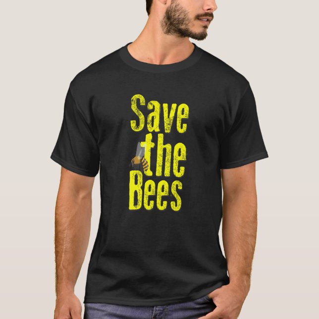 T-shirt Sauver Les Abeilles (Devant)