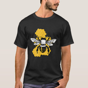 T-shirt Sauver Les Abeilles Apiculteur Nid D'Abeilles Écol
