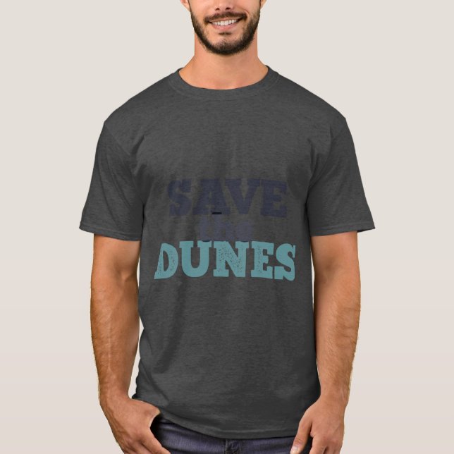 T-shirt Sauver les Dunes Oversized (Devant)