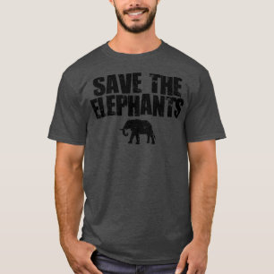 T-SHIRT SAUVER LES ÉLÉPHANTS