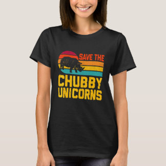T-shirt Sauver Les Licornes Grassouillettes Vintage Rhino