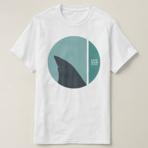 T-shirt sauver nos cercles de requins