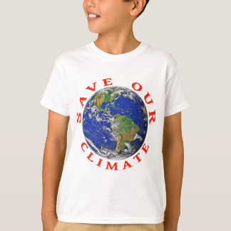 T-shirt Sauver notre climat avec la Terre