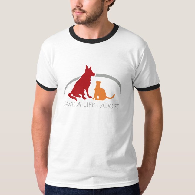 T-shirt sauver une vie (Devant)