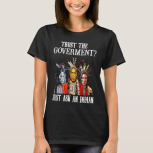 T-shirt sauver vous pouvez faire confiance au gouvernement
