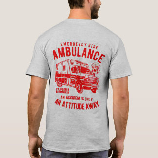 T-shirt Sauvetage ambulancier EMS d'urgence