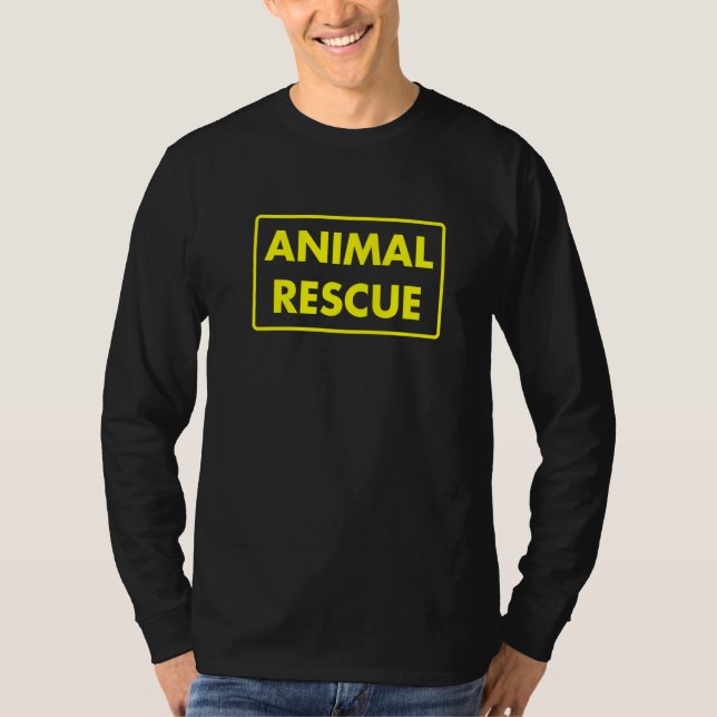 T-shirt Sauvetage animal (Devant)
