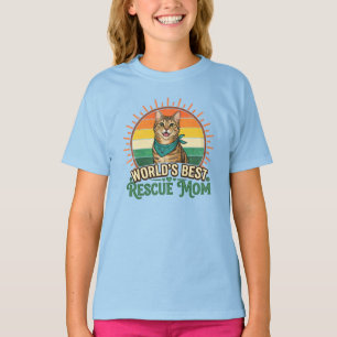 T-shirt Sauvetage de chat maman