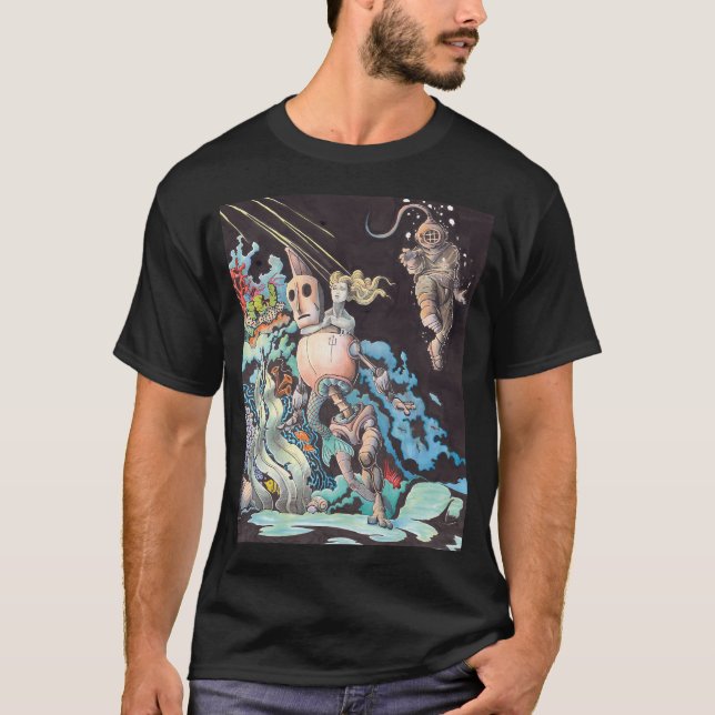 T-shirt Sauvetage sous-marin (Devant)