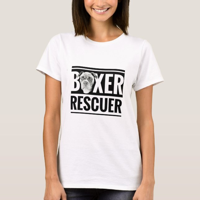 T-shirt Sauveteur de boxeur (Devant)