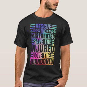 T-shirt Sauveteurs De Chat Sauvetage Animal L'Animal Mistr