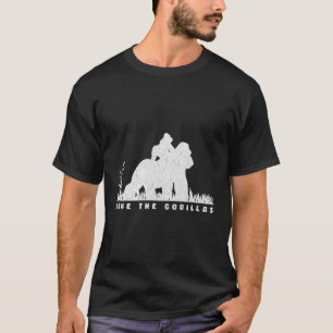 T-shirt Sauvez Gorillas Mama Baby Gorilla