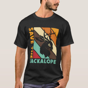 T-shirt Sauvez Jackalope Funny Cryptid Jacklapbit Rabbit