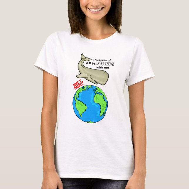 T-shirt Sauvez la baleine (Devant)
