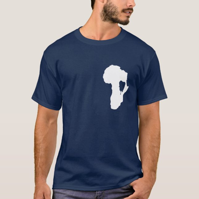 T-SHIRT SAUVEZ LA CHEMISE DE L'OUGANDA (Devant)