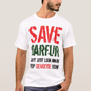 T-shirt Sauvez la chemise du Darfour