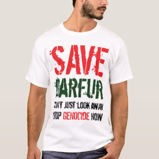 T-shirt Sauvez la chemise du Darfour