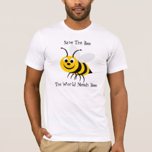 T-shirt Sauvez la conception d'abeille
