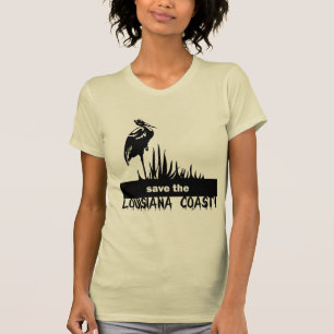 T-shirt Sauvez la côte de la Louisiane