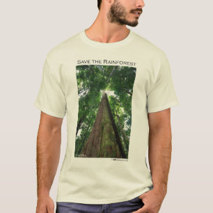 T-shirt sauvez la forêt tropicale