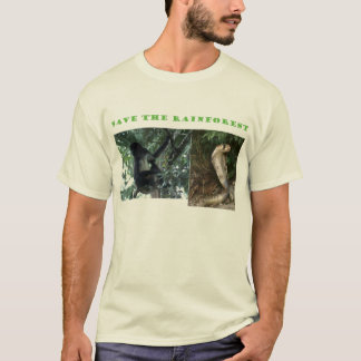 T-shirt Sauvez la forêt tropicale