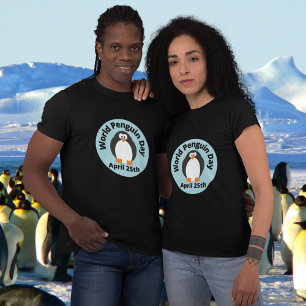 T-shirt Sauvez la Journée mondiale des pingouins